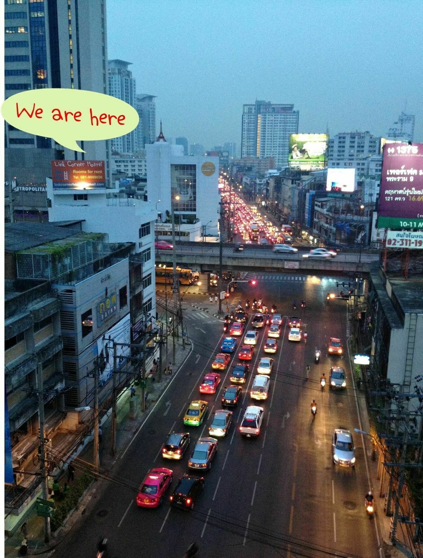 Link Corner Hostel Bangkok Eksteriør bilde